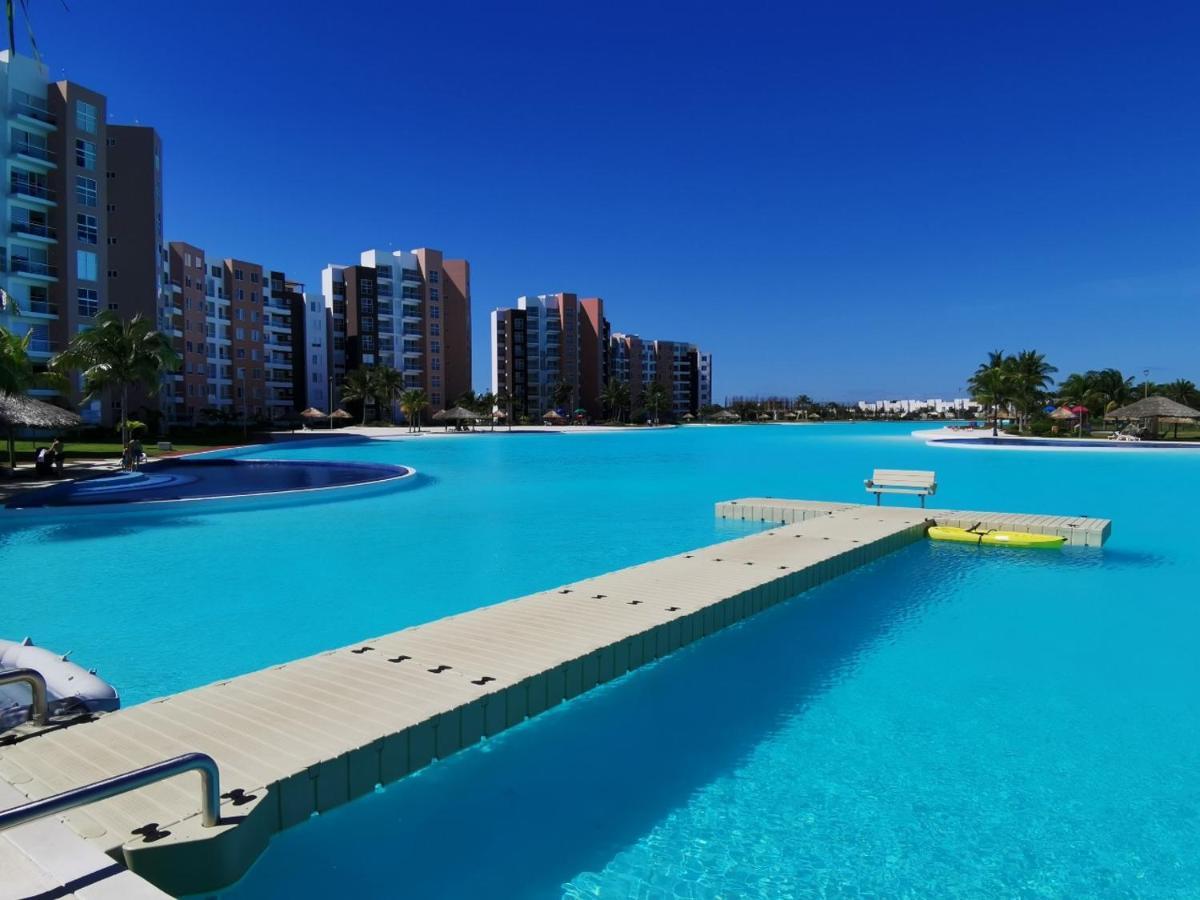 Hermoso Departamento En Dreams Lagoons Cancún Exterior foto